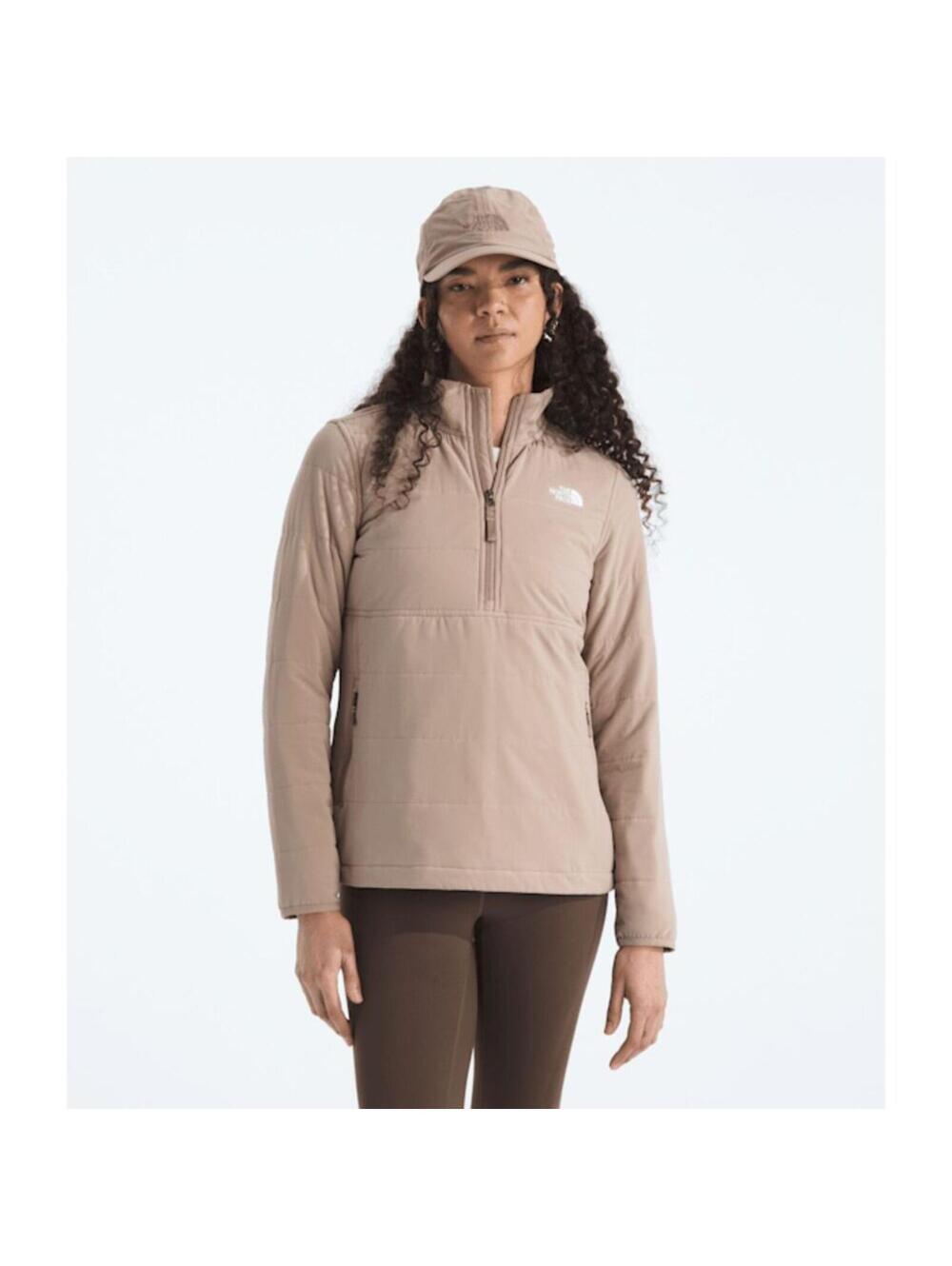 NWT Women the North Face Mountain Sweatshirt Pullover Mushroom Grey Beige LARGE